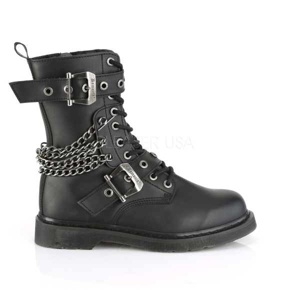 Mens Gothic Lace Up Boots